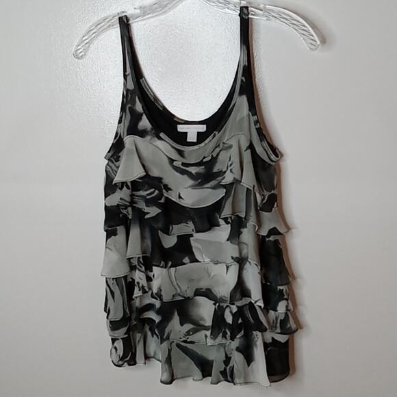 New York Company Women's Ruffle Small Sleeveless blouse. Atleisure, Layering . - Picture 1 of 8